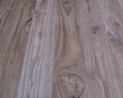 Rustic Grade Teak before Finish